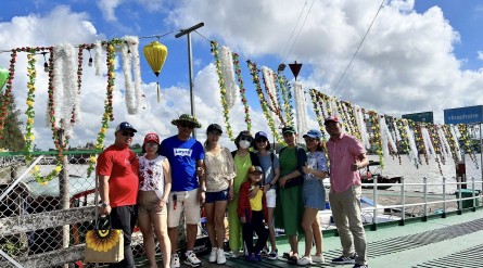 Tour Cano Cần Thơ – Chợ Nổi Cái Răng – Lò Hủ Tiếu – Cầu Cần Thơ( 07h-10h)