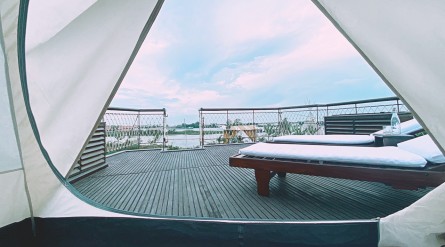 Tour Cồn Sơn Cần Thơ 2 ngày 1 đêm: Vườn Trái Cây – Làng Bè – Làm Bánh – Ngủ trên tàu gỗ – Chèo Sup