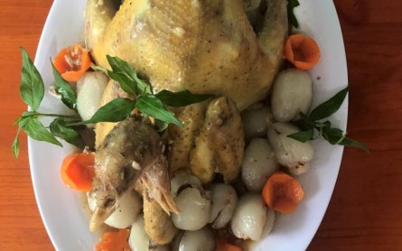 Gà um dâu Hạ Châu – Đặc sản của Phong Điền, Cần Thơ