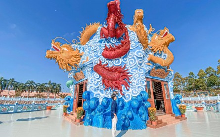 Chùa Huỳnh Đạo – Ngôi chùa tuyệt đẹp ở An Giang