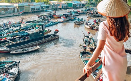 Chợ Nổi Cái Bè – Nét văn hóa đặc trưng của vùng sông nước Miền Tây