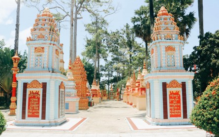 Chùa Xiêm Cán – Ngôi chùa Khmer đẹp nhất Bạc Liêu