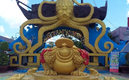 Biển nhân tạo – Khu du lịch Nhà Mát – Bạc Liêu