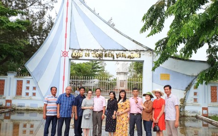 Di tích Bến Vàm Lũng – Điểm cuối của đường Hồ Chí Minh trên biển