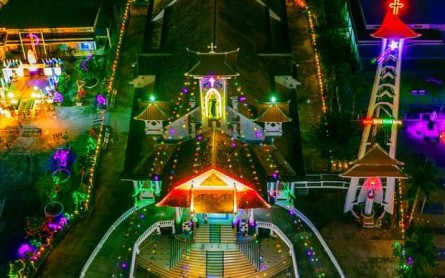 Kiến trúc độc đáo của nhà thờ Vị Hưng ở Hậu Giang