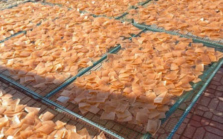 Bánh phồng tôm Cà Mau đậm đà hương vị xứ biển