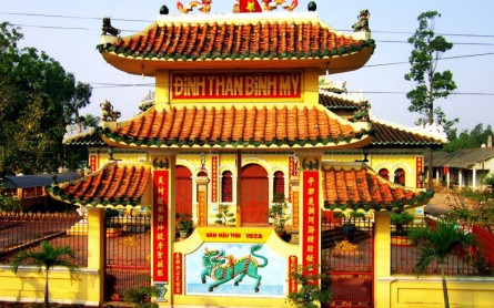 Đình Bình Mỹ – Ngôi đình có kiến trúc đẹp ở An Giang