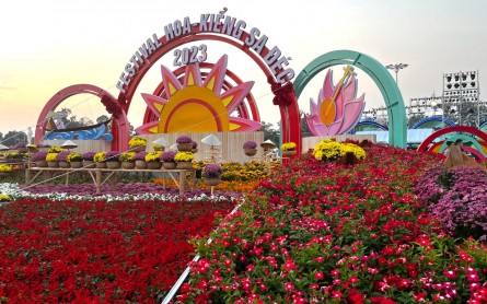 Tết Dương lịch về Đồng Tháp đắm mình trong Festival Hoa – Kiểng Sa Đéc
