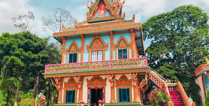 Chùa Chén Kiểu – Ngôi chùa Khmer độc đáo ở Sóc Trăng