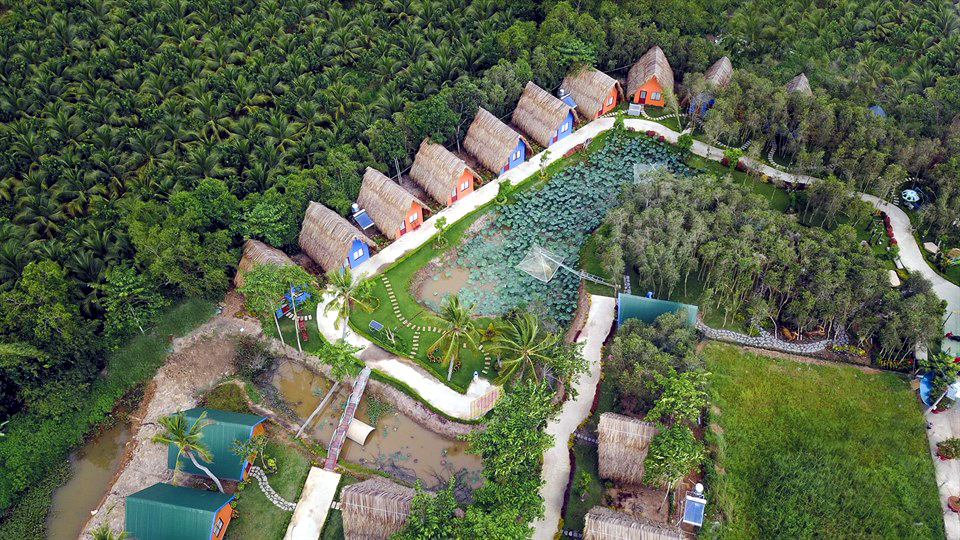 Khám phá Khu du lịch Sinh Thái Hoàng Hảo siêu đẹp ở Vĩnh Long