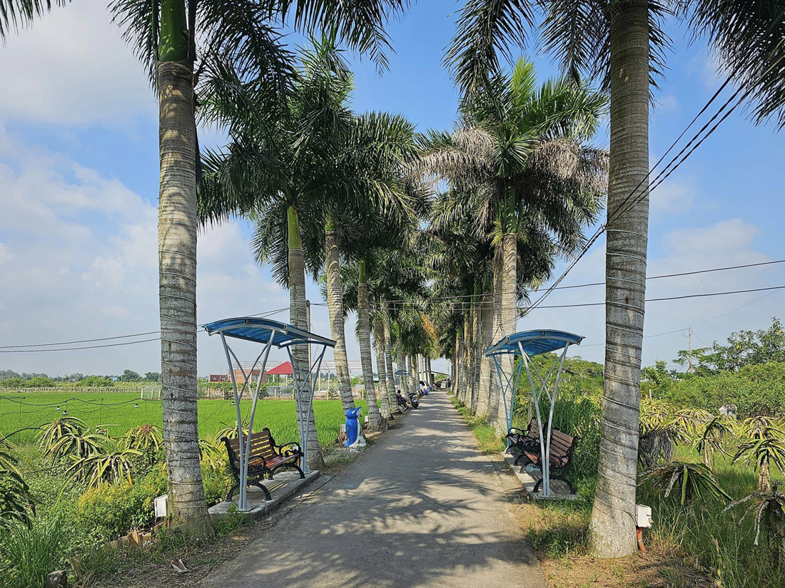 Điểm dừng chân nghỉ ngơi cho du khách tham quan