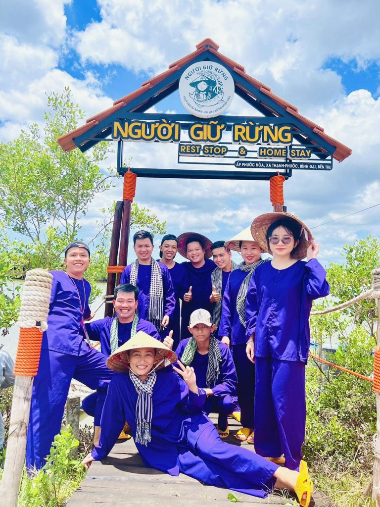 Khu du lịch sinh thái Người Giữ Rừng Bến Tre điểm đến được nhiều du khách yêu thích