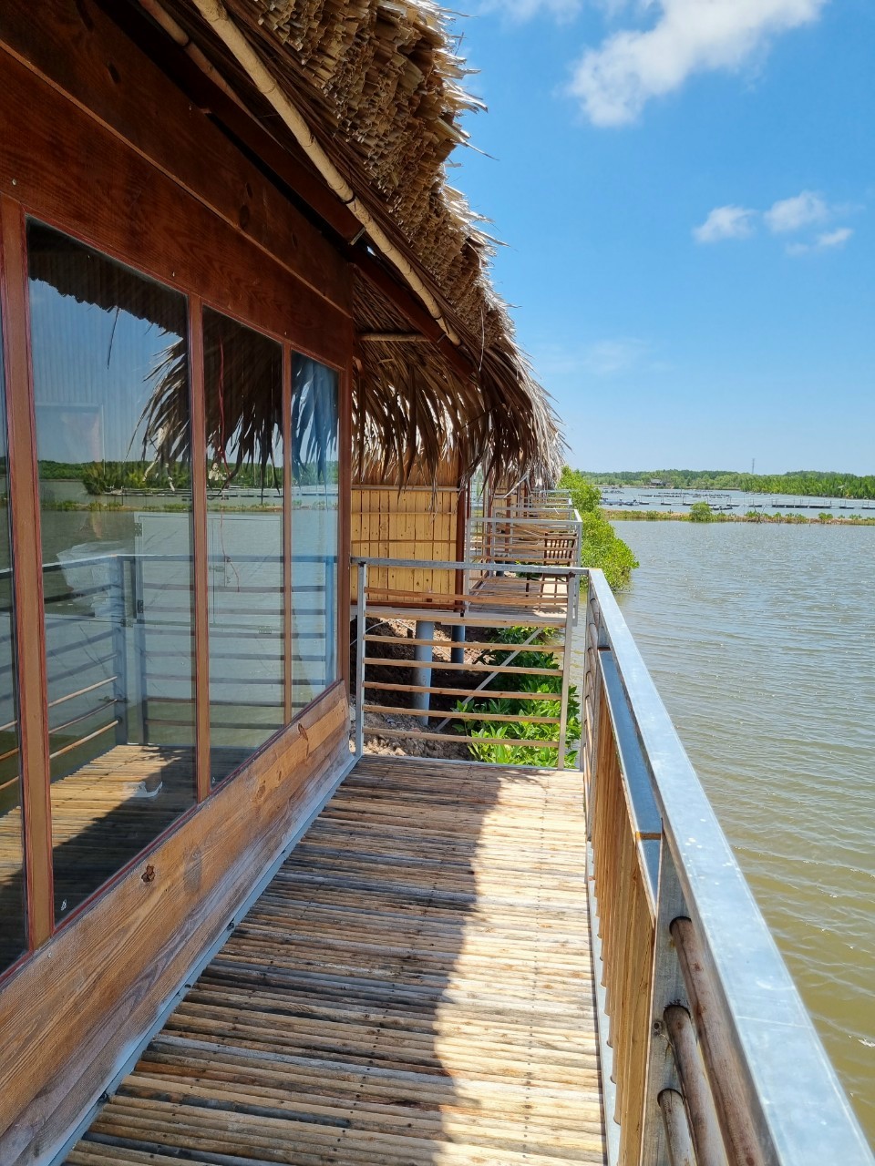 Phòng nghỉ homestay hài hòa giữa thiên nhiên