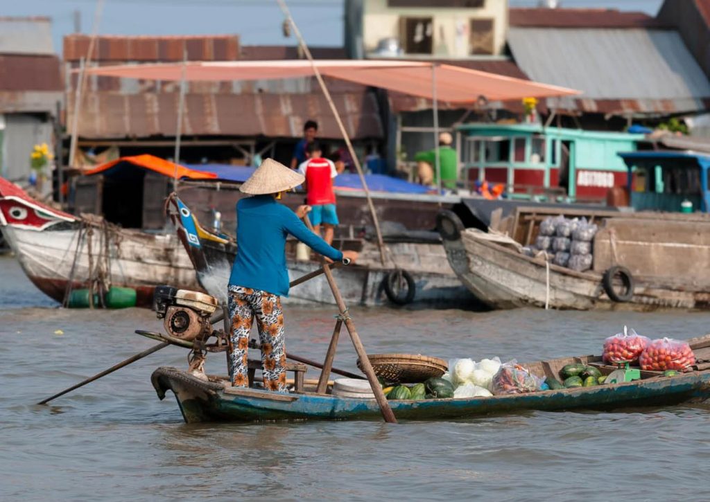 Chợ Nổi Cái Răng - Cần Thơ
