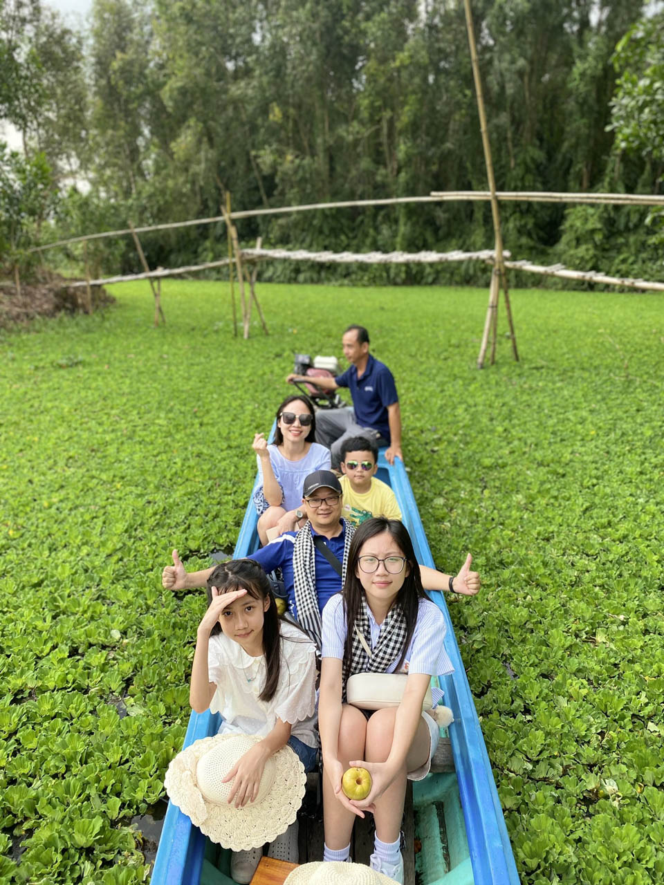 Thám hiểm Mekong cùng du khách khám phá Rừng Tràm Trà Sư