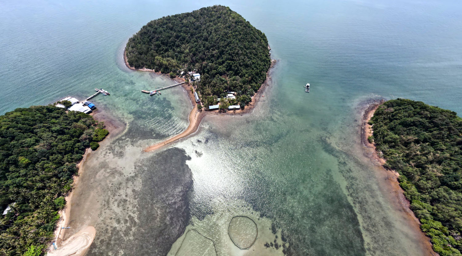 Khu du lịch Ba Hòn Đầm: Đầm Dương, Đầm Đước và Đầm Giếng