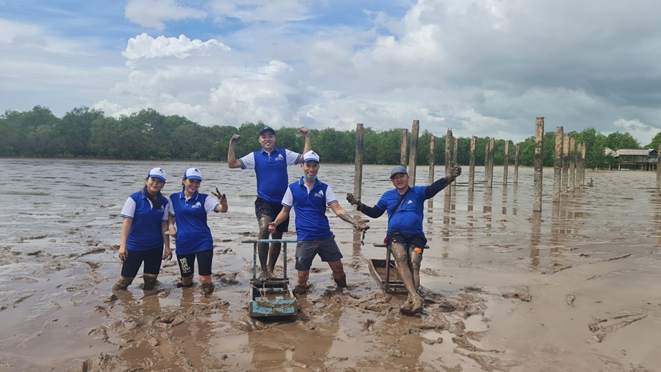 Cù Lao Dung trải nghiệm trượt mong