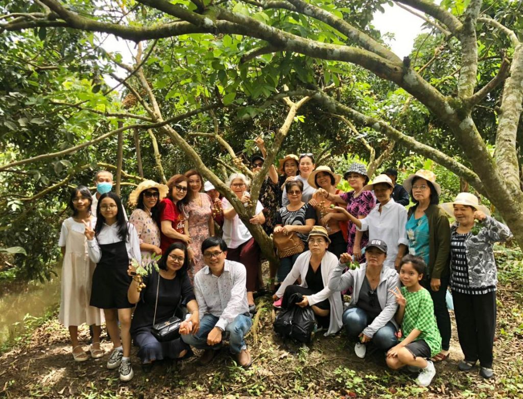 Ảnh ở vườn sinh thái Lung Tràm