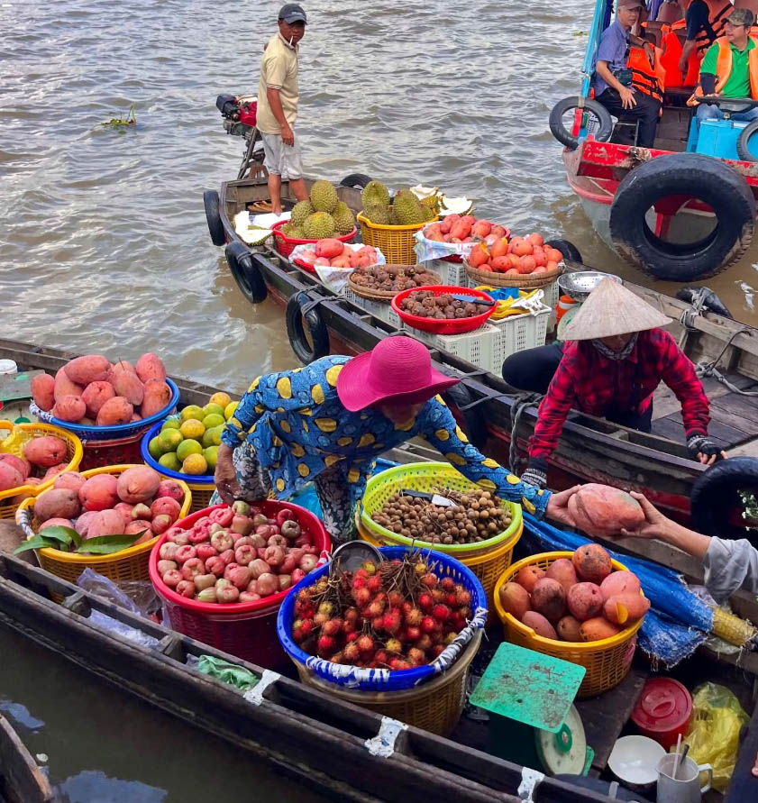 Chợ nổi Cái Răng Cần Thơ