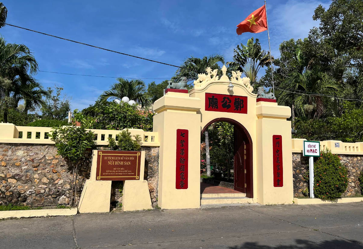 Lăng Mạc Cửu ở Hà Tiên