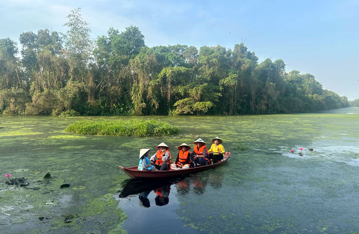 Trải nghiệm chèo xuồng